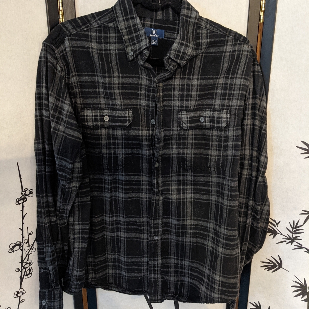 Men's long sleeve flannel